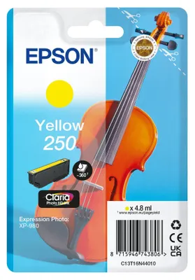 Productafbeelding van EPSON C13T16N44010 EPSON 250 (Violine) gelb Druckerpatrone