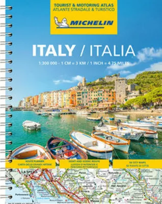 Produktbild von Michelin Straßenatlas Italien mit Spiralbindung