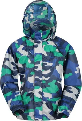 Produktbild von Mountain Warehouse - "Pakka" Jacke, wasserfest für Kinder MW256 (152) (Blau)