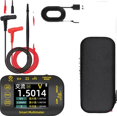 Obrázok produktu pre Inteligentný multimeter, 1000 V jednosmerného napätia, 1000 V striedavého napätia, automatická voľba rozsahu, BSIDE S40