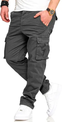 Produktbild von SOULSTAR Herren Cargohose S2SARI Herren Chino Jeans Hose Stoffhose Freizeithose