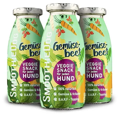 Image de Bouillon de légumes pour chiens - smoothie