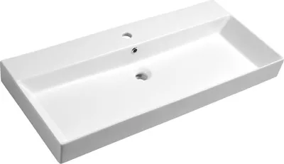 Produktbild von Sapho KARE 100 Keramik-Waschtisch 98x46cm, weiß