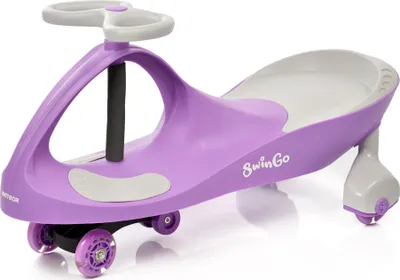Produktbild von SWING CAR METEOR SWINGO Violett Rutschauto für Kinder halten des Körpergleichgewichts Auto Swing Car Rutscher