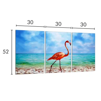 Imagen del producto de Placa de vidrio protectora para cocina, dimensiones 30x52 cm