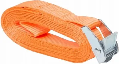 Zdjęcie produktu dla Pas transportowy spinający bagaż do walizki pomarańczowy 2,5 cm x 3,5 m