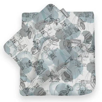Immagine prodotto di Biancheria per culla con imbottitura, motivo: animali polacchi, dimensioni 70x80 cm | Beztroska