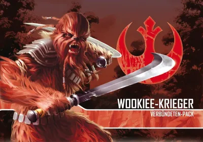 Produktbild von Star Wars: Imperial Assault - Wookiee Krieger - Verbündeten Pack - DE