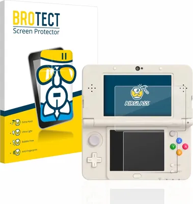 Produktbild von BROTECT Schutzglas für Nintendo New 3DS Schutzfolie Panzer Folie Glas Display Schutz klar