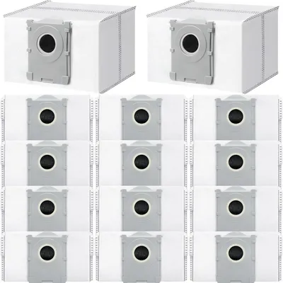 Immagine prodotto di INF Sacchetti ricambio Ecovacs Deebot 14 pezzi 3.5L carbone attivo ABS