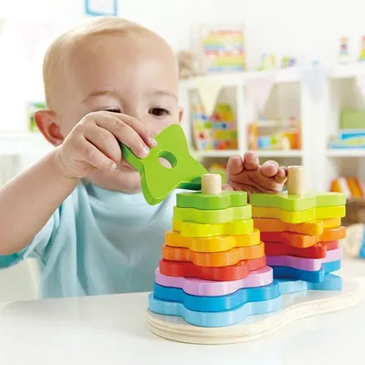 Immagine prodotto di Hape E0406 Gioco dei chiodini arcobaleno