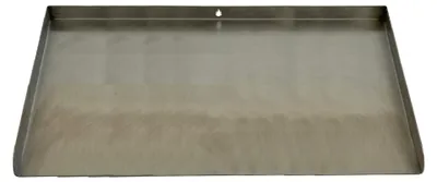Produktbild von Grillplatte Edelstahl - Plancha - universal 23 x 40 cm