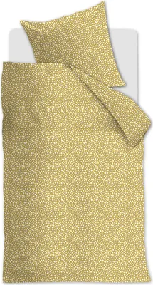 Produktbild von Ambiante Bettwäsche Harley_Yellow_DE_UV_155x220 155 x 220 cm + 1x 80 x 80 cm 1 Bettbezug, 1 Kissenbezug