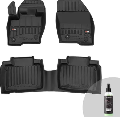 Produktbild von FROGUM ProLine 3D Gummimatten Exklusiven Auto Fußmatten Autofussmatten für Ford Edge II ab 2014