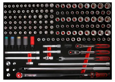 Produktbild von KS Tools 821.0149, Steckschlüssel-Satz, 149 Kopf/Köpfe, 20,2 kg
