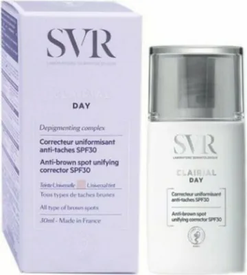 Image de SVR Clairial Crème de jour correctrice anti-taches SPF30 30 ml