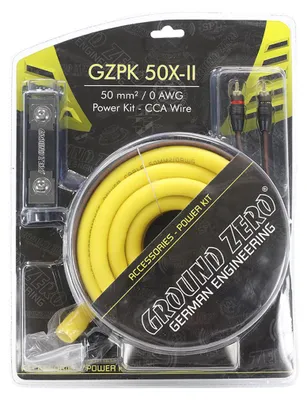 Produktbild von Ground Zero GZPK 50X-II | Hochwertiges 50 mm² CCA Kabelset