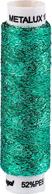 Produktbild von Metallicgarn Metalux 100m / 1 Spule Nähgarn Stickgarn Glitzer Effekt, Farbwahl
