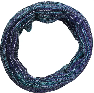 Produktbild von Schlauchschal - Loopschal - 16 cm blau-lila gestreift