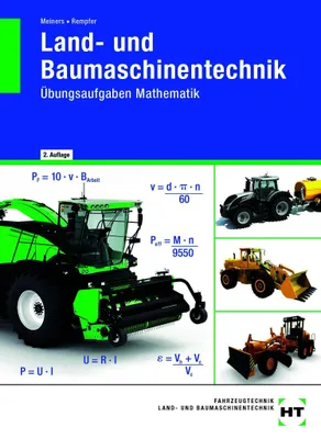 Produktbild von Land- und Baumaschinentechnik Übungsaufgaben Mathematik