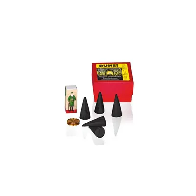 Produktbild von Crottendorfer Geschenkbox "RUHE!" - Komplettset mit zitronigem Duft - mit 5 XL Räucherkerzen