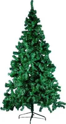 Productafbeelding van Arti Casa Kerstboom, kunstmatig, 210 cm met kerstboomstandaard - Kunstboom - Decoratie voor binnen - Groen