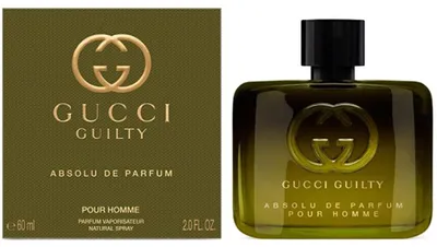 Obrázok produktu pre Gucci Guilty Absolu, Muži, 60 ml, Nádoba na jedno použitie, Tekutý parfém, Sprej, 36 mesiace