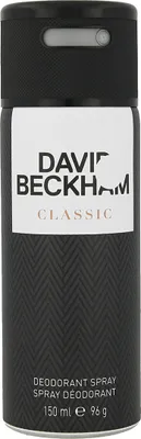 A product shot of a deodorant spray can.