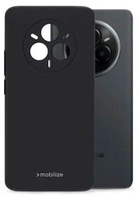 Immagine prodotto di Mobilize Rubber Gelly Custodia per Realme 14 Pro - TPU Nero