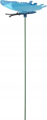 Produktbild von Gartenschirm Deko Schmetterling 45cm - Bunte Wetterfeste Gartendekoration für Balkon & Terrasse