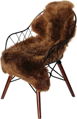 Produktbild von Lammfell NATUR FARBEN - Farbe: Grizzly | Größe: 110-120