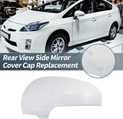 Image de Coque De Remplacement Pour Rétroviseur Extérieur Gauche Blanc pour Toyota Reiz Prius 2010 2011 2012 - Accessoire De Décoration Extérieure Pour Protéger Le Rétroviseur