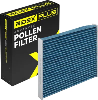 Produktbild von RIDEX PLUS 424I0573P Aktivkohle Innenraumfilter Pollenfilter für FORD Transit Mk6 Kasten (V347, V348, FA) Transit Mk6 Bus TRANSIT TOURNEO FB