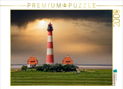 Produktbild von CALVENDO Puzzle Westerheversand 2000 Teile Puzzle quer | 2000 Teile Lege-Größe 90x67cm Foto-Puzzle für glückliche Stunden