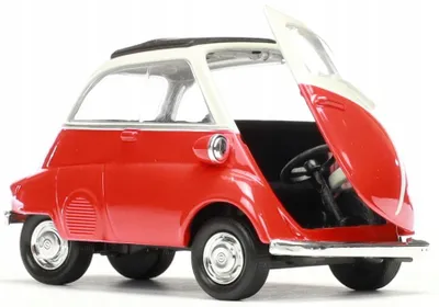 Produktbild von WELLY Metallauto BMW Isetta 1955 Classic Rot 1:34-1:39