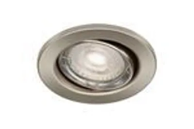 Produktbild von LED Einbauleuchte BRILONER LEUCHTEN FIT MOVE, 5 W, 400 lm, IP23, matt-nickel, Metall, inkl., 1x GU10, Ø 8,6 cm