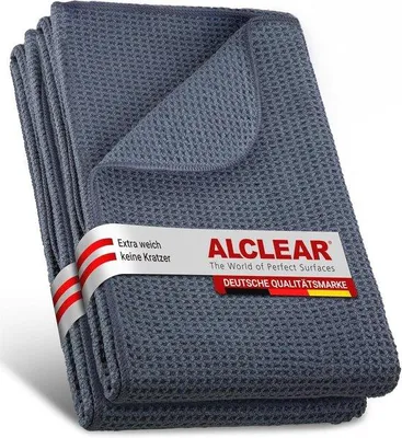 Produktbild von Mikrofasertuch für Auto und Haushalt - sehr absorbierendes Trockentuch - 80 x 55 cm, 2 Stück