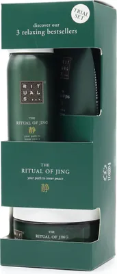 Immagine prodotto di Rituals Trial Jing Set Scrub per il corpo 125g/Crema per il corpo 70ml/Gel doccia schiumoso 50ml 245 ml
