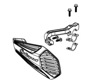 Image de POLISPORT MX Air/MX Force Handguards Mounting Kit