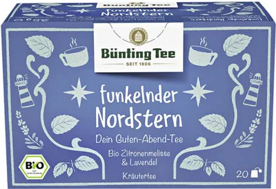 Obrázek produktu pro čaj Bünting Funkelder Nordstern 35g