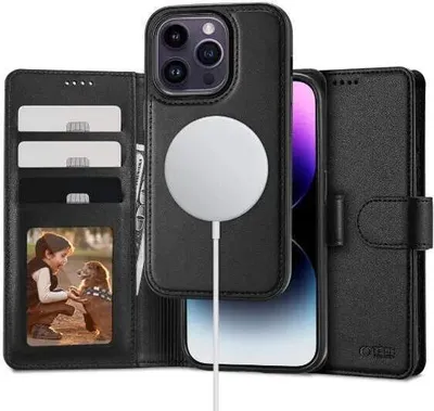 Produktbild von Tech-Protect Geldbörse Magsafe Iphone 12/12 Pro Schwarz
