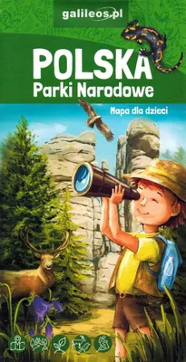 Zdjęcie produktu dla Polen. Nationalparks. Faltkarte für Kinder. Galileos