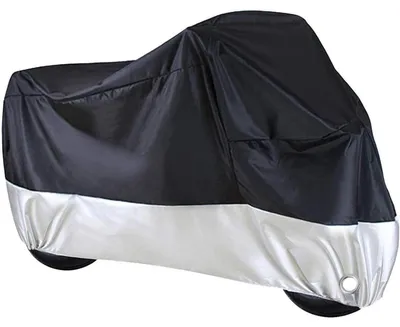 Produktbild von Motorradabdeckung XL Winterfest Wasserdicht Heavy Duty 210D Stoff 230x95x125cm