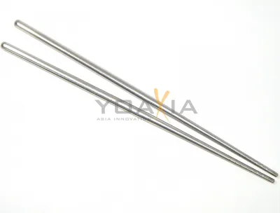 Produktbild von [ 36 cm ] Metall Wok - Rührstäbchen / Essstäbchen / asiatisches Kochutensil