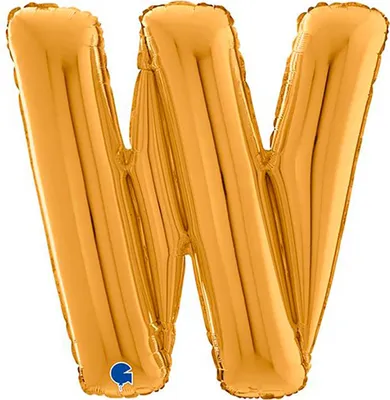 Obrázek produktu pro Obří fóliový balónek s písmeny 26"/66cm | Gold #W