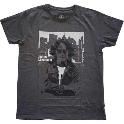 Produktbild von John Lennon Skyline Charcoal Grey L T-Shirt