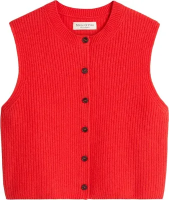 Produktbild von Knit Cardigans Sleeveless 7288 Bright Red Größe XL