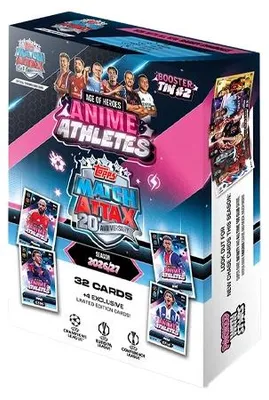 Produktbild von Topps Match Attax Champions League 2026/27 Booster Tin 2 – Anime Athletes