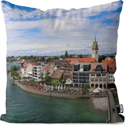 Produktbild von VOID Friedrichshafen  Kissenbezug Kissenhülle Polyester Dekoration Garten Dekokissen