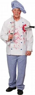 Produktbild von Horror Koch Karneval Fasching Kostüm 54